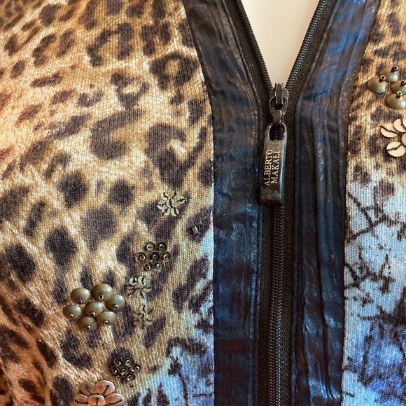 Alberto Makali Leopard Print Jacket - LAST DAY! - Picture 3 of 8